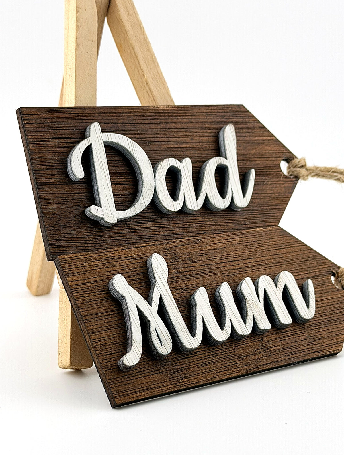Personalised Wooden Gift Tags & Stocking Name Tags